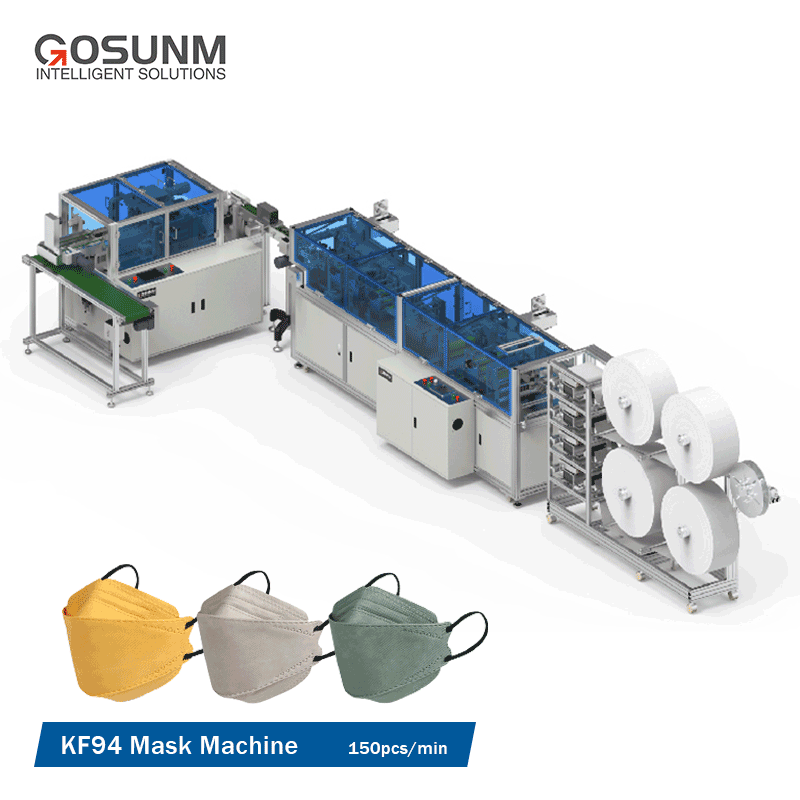 KF94 Fish Style Mask Machine