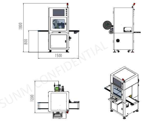 ccd visual labeling machine ccd visual labeling machine