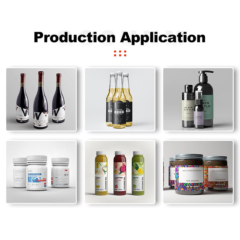 Portable Rolling Type Round Bottle Labeling Machine