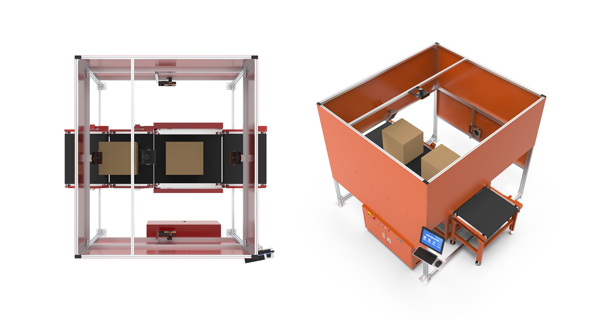 Parcel Six-side Scanning Dynamic DWS System Parcel Six-side Scanning Dynamic DWS System