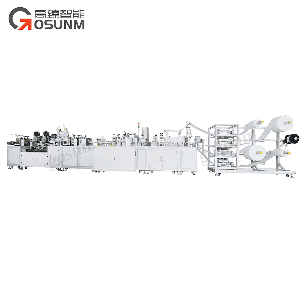 Automatic Broached Head Band KF94 Mask Machine