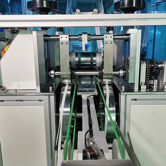 Automatic 1+1 Tie On Mask Machine