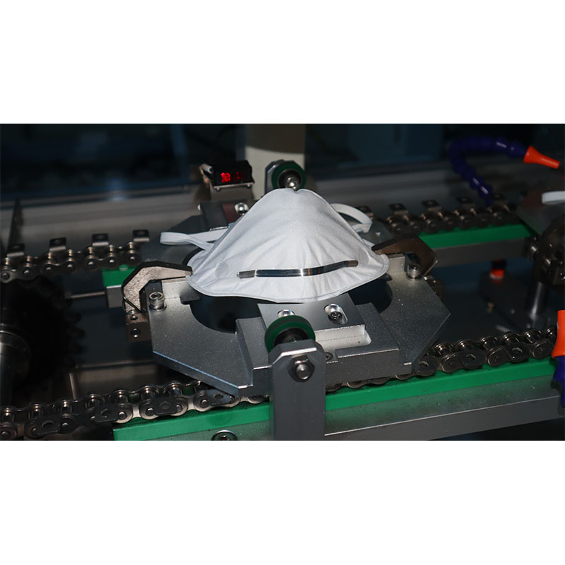 Auto N99 Cup Shape Face Mask Making Machine