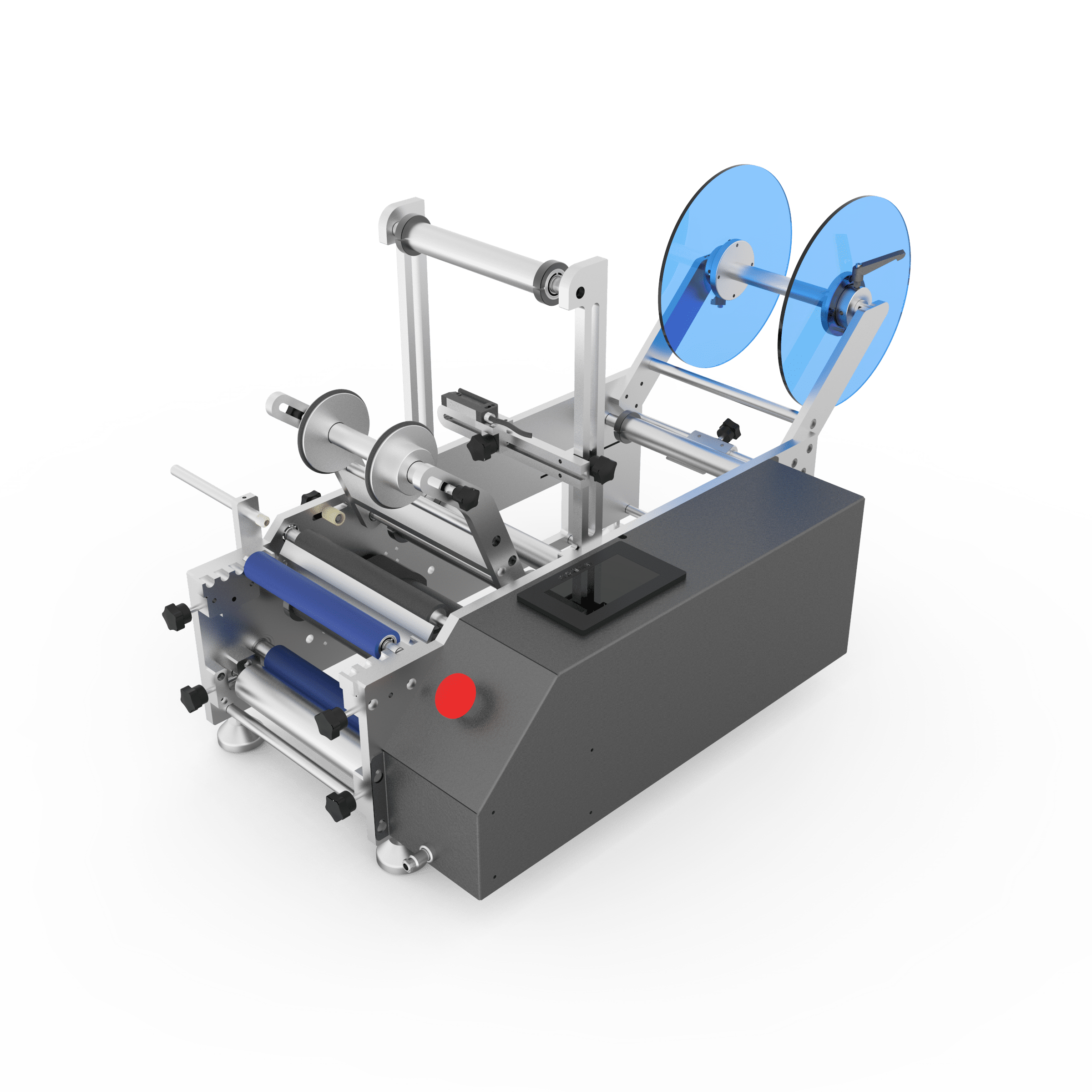 Semi-auto Round Bottle Labeling Machine