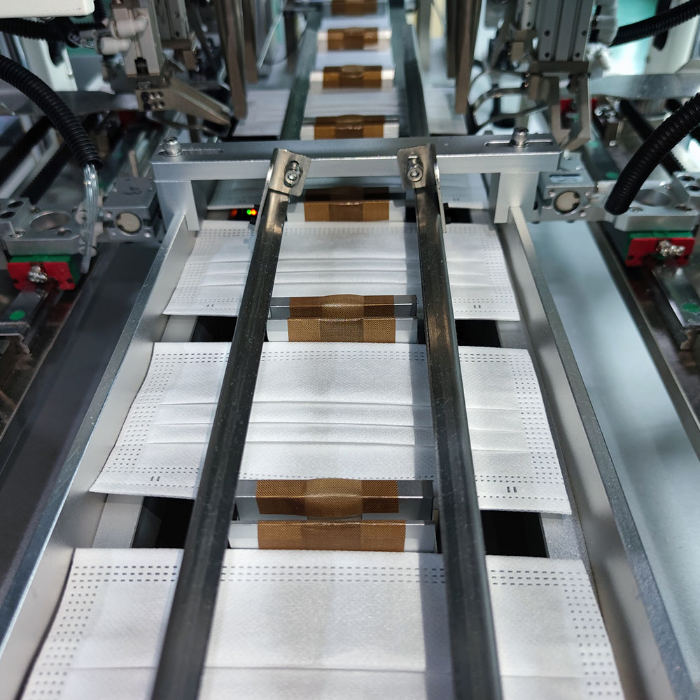 Full Automatic 3ply Flat Mask Machine