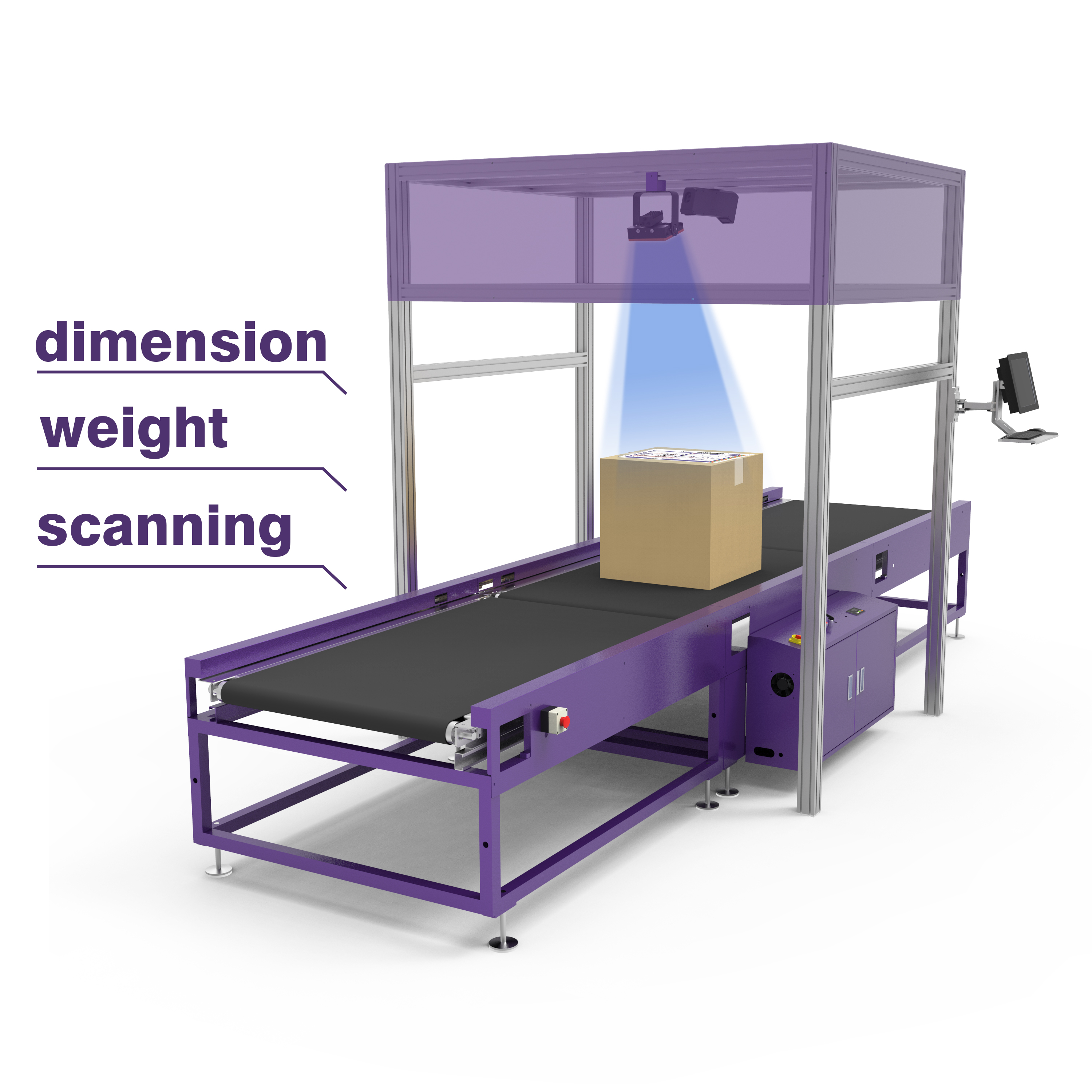 Intelligent Logistics Parcel Sorting and Transportation