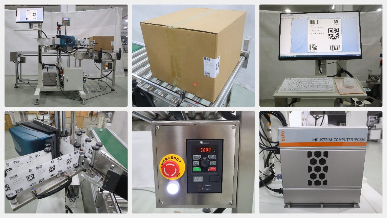 Carton Corner Printing and Labeling Machine Detail Carton Corner Printing and Labeling Machine Detail