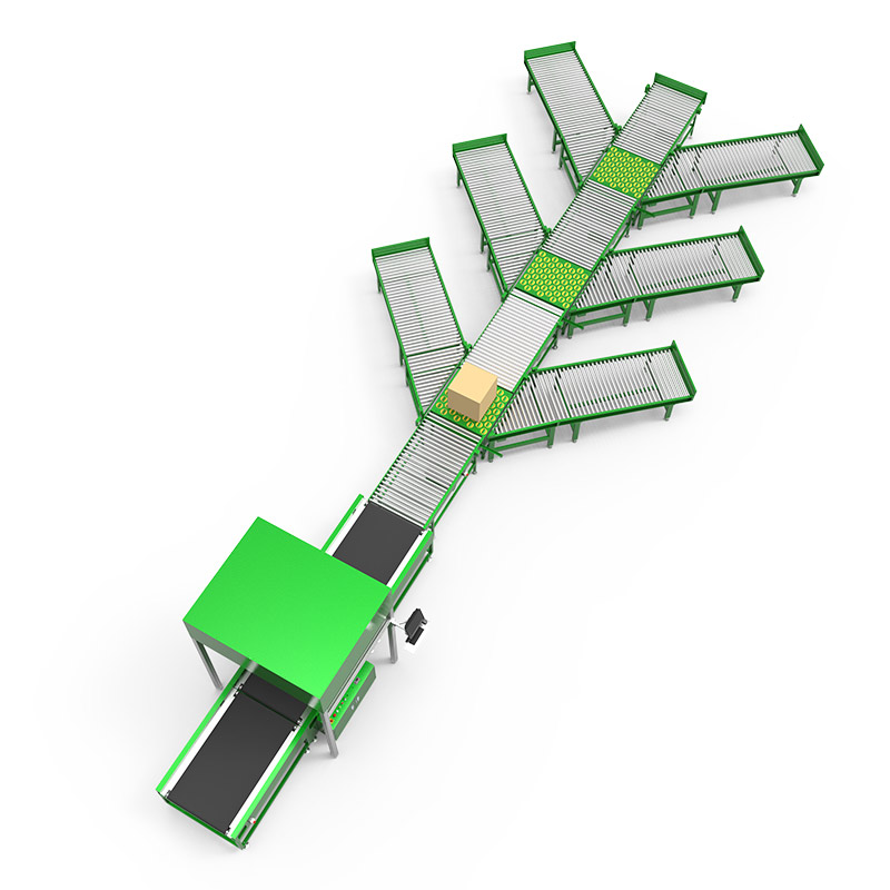 Dynamic DWS & 7-shutts Sorter | 7 Ports Dynamic DWS