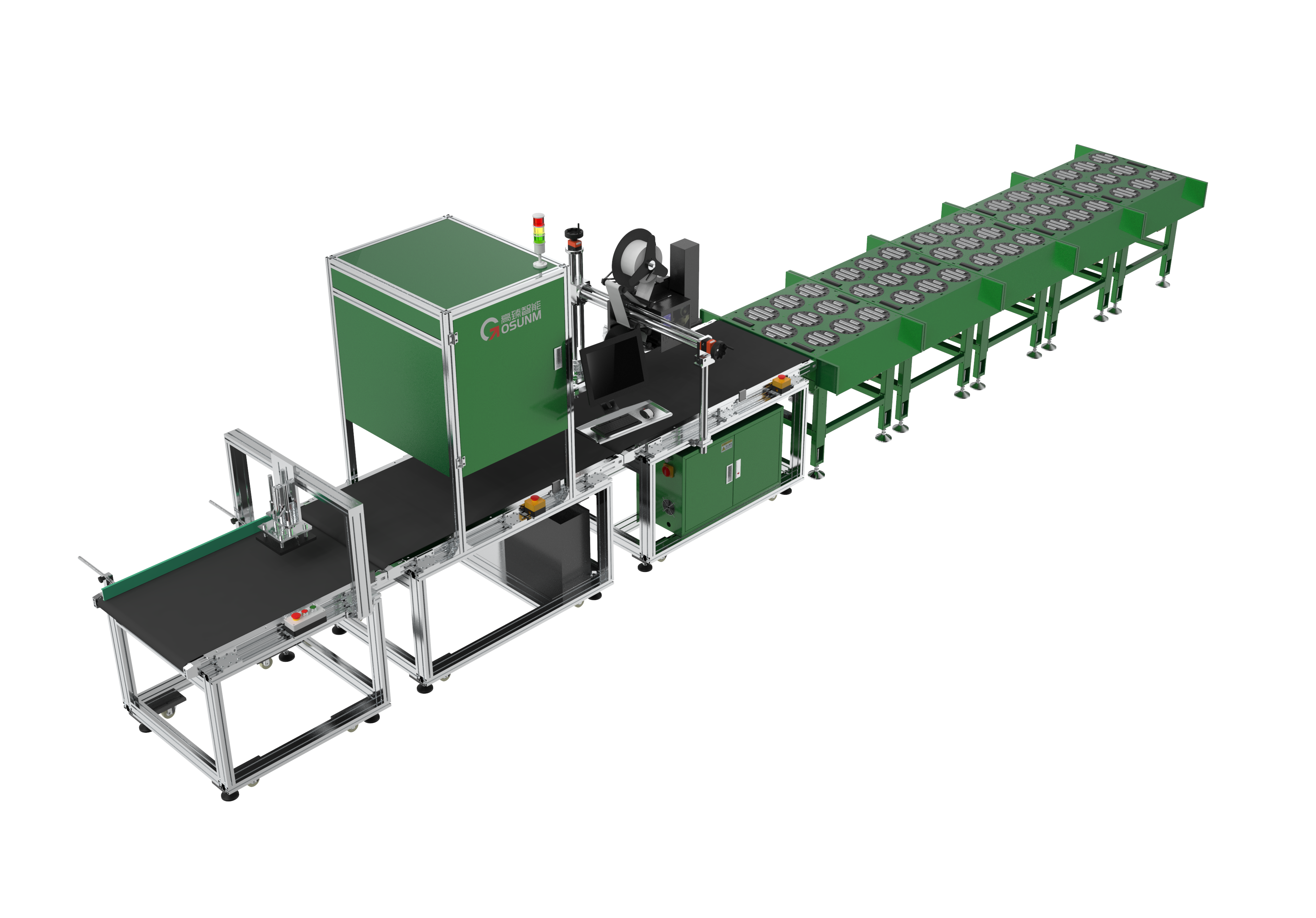 Parcel Sorter with Shipping Label Parcel Sorter with Shipping Label